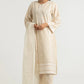 3PC Cambric Embroidered Suit
