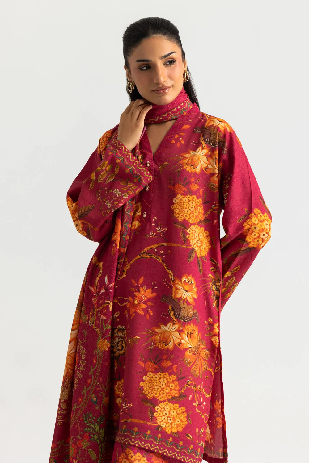 PC Karandi Printed Suit
