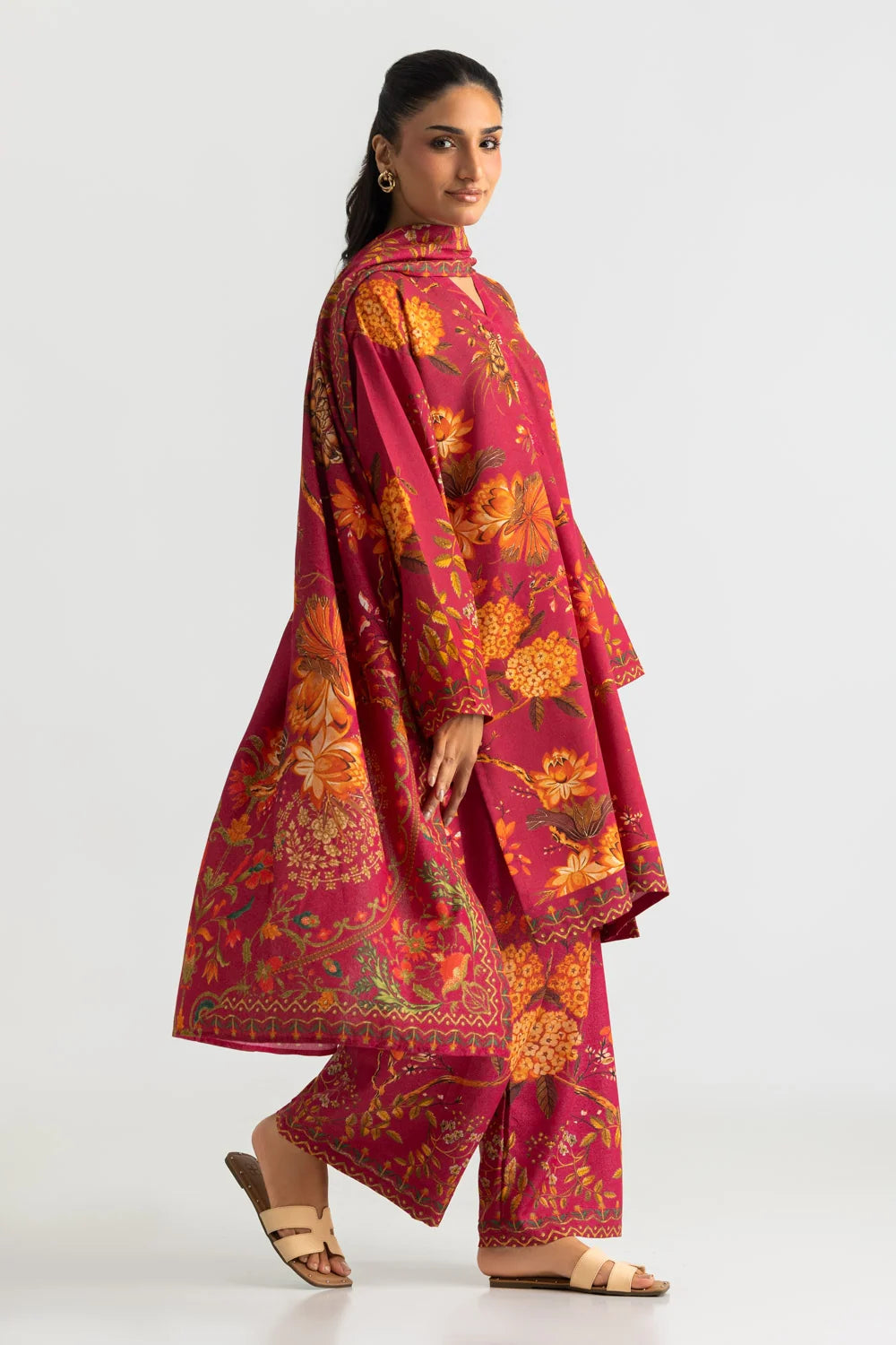 PC Karandi Printed Suit