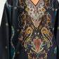3PC Karandi Printed Suit With Embroidered