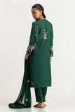 3PC Viscose Rawsilk Embroidered Suit