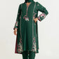 3PC Viscose Rawsilk Embroidered Suit