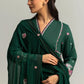 3PC Viscose Rawsilk Embroidered Suit