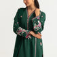 3PC Viscose Rawsilk Embroidered Suit